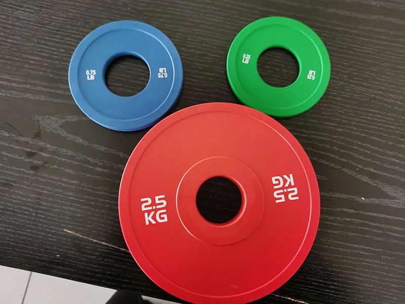 Rubber Fractional Change Plates