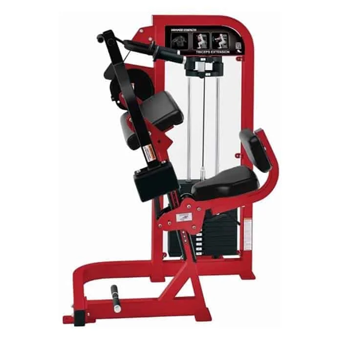 hammer strength plate loaded tricep press