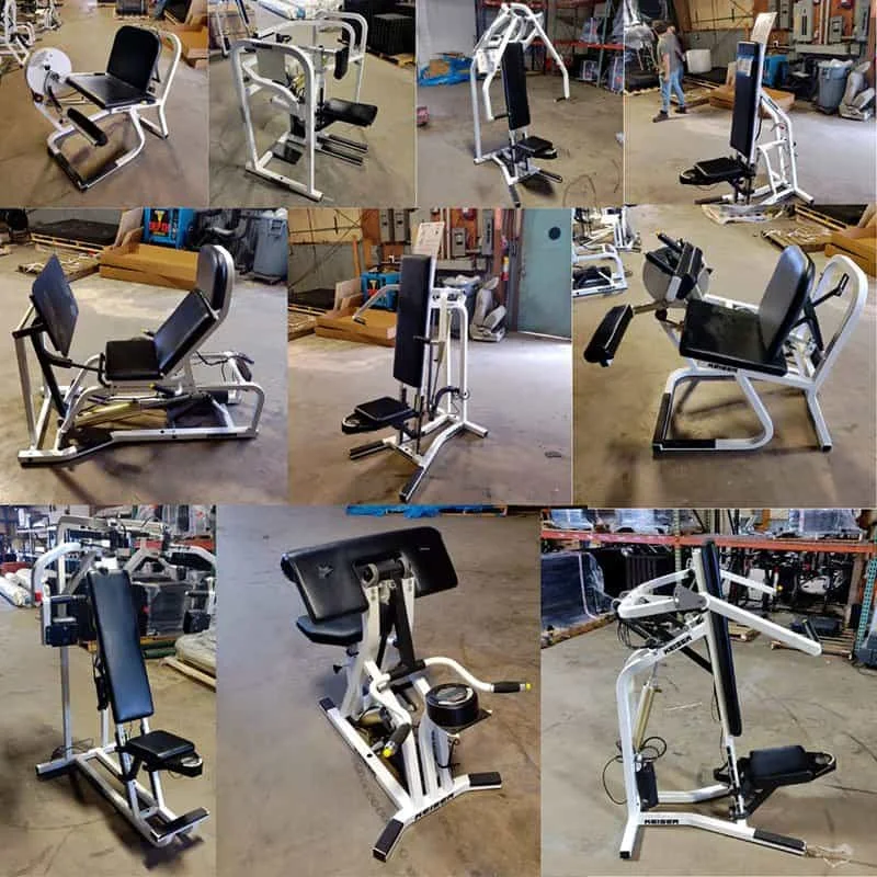 keiser fitness gym machines