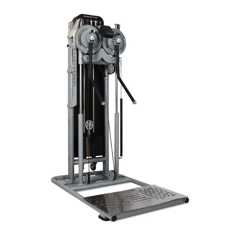 leverage shoulder press