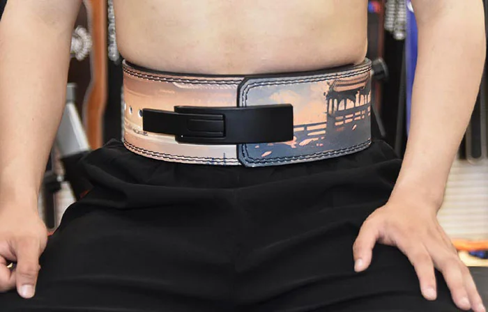 PU Leather Lever Belt