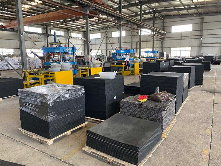 Interlocking Rubber Floor Tiles