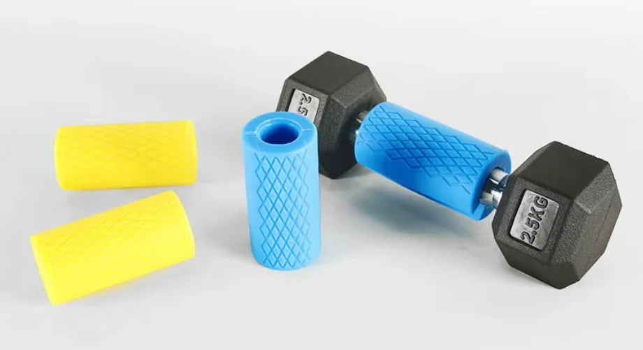 Silicone Training Barbell Grips