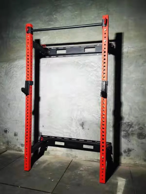 Wall-Mounted Power Pull-Up Rack