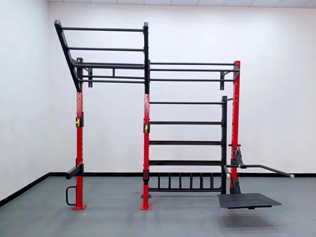 Wall Mounted CrossFit Rig with Storage