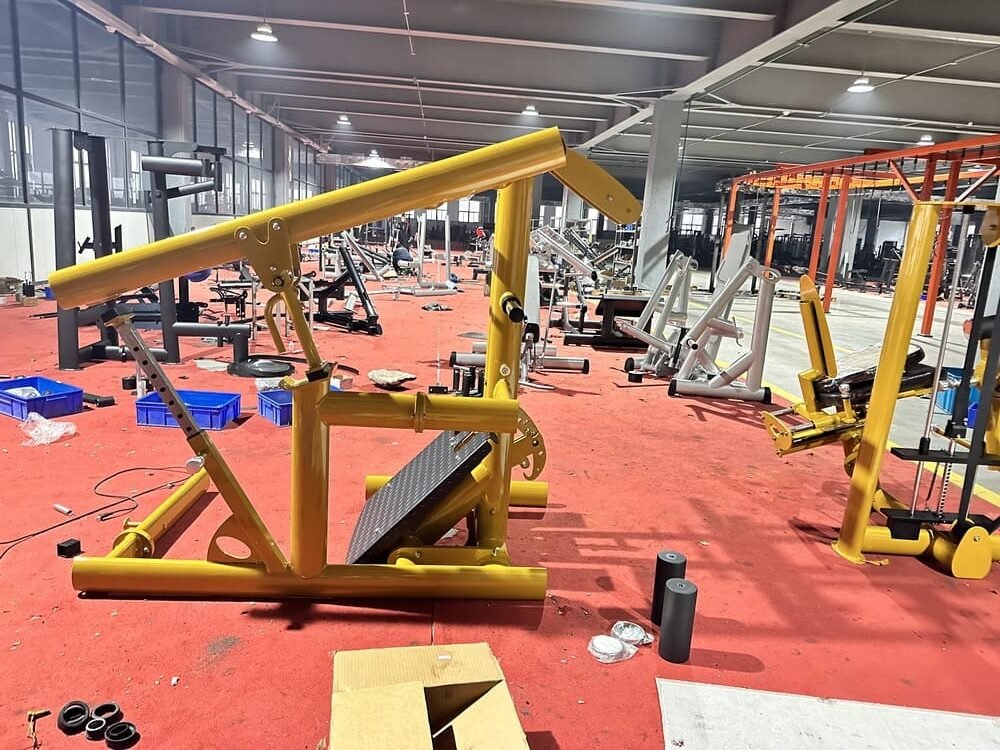 Commercial fitness equipment quality control for OEM orders