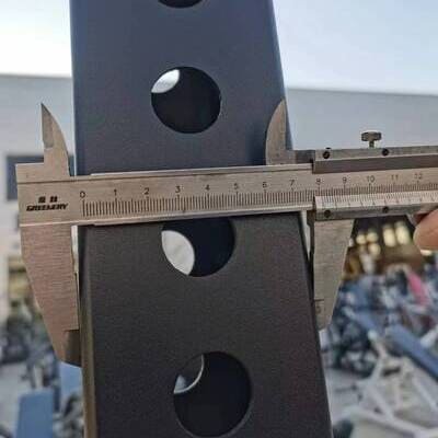 Dimension check measuring width for tolerance control