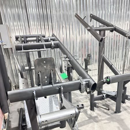 QC pass tagging before coating and final assembly