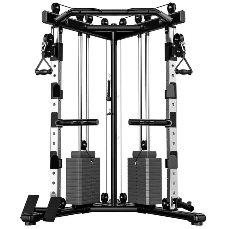 cable functional trainer w lat bar